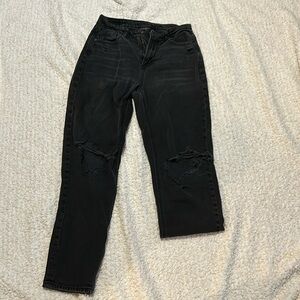 American Eagle Mom Straight Jeans (Size 0)